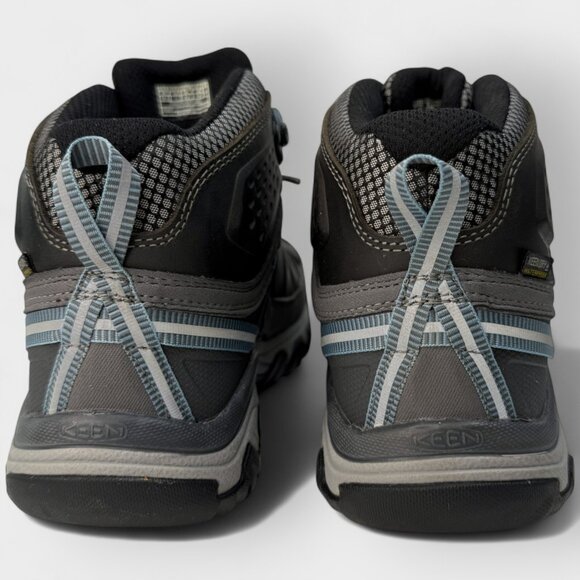 Keen Targhee III Mid WP Women’s Hiking Boot Magnet/Atlantic Blue Size 7 - Picture 5 of 13